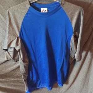 Majestic Baseball 3/4 sleeve men’s large